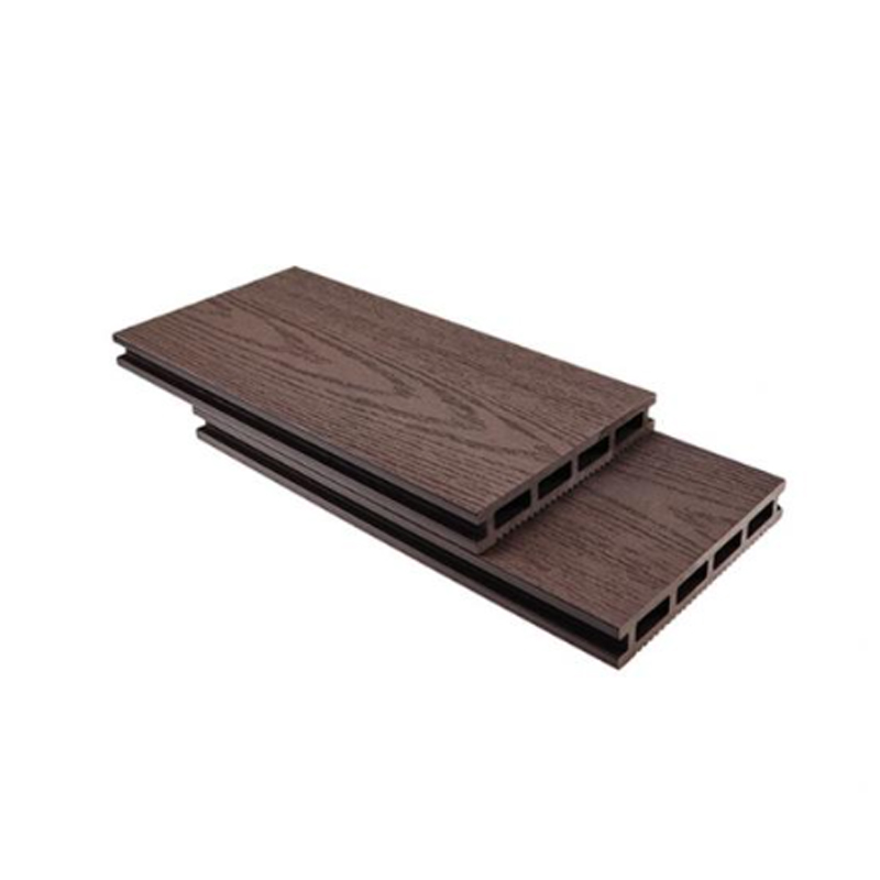 SRL-DEK 145*21 mm hulprofil WPC terrassebord med trekornoverflate