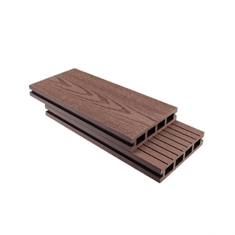 SRL-DEK 140*23 mm Sklibestandig resirkulert WPC hulterrasse for utendørsterrasser