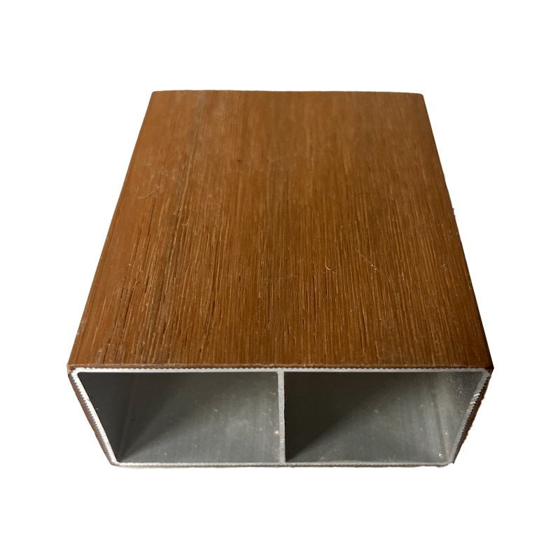SRL-AL 50*30 mm vannbestandig og brannsikker WPC-terrasse med slitesterk ko-ekstrudering av aluminium
